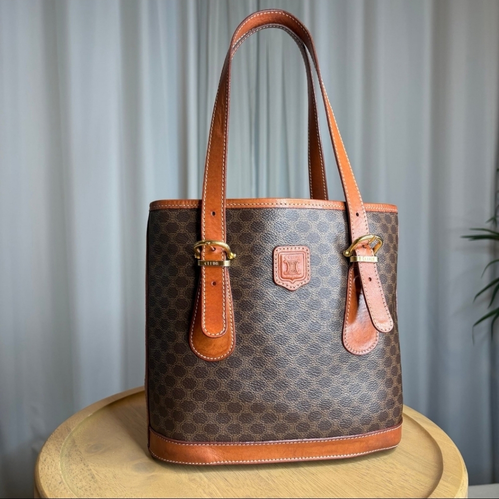 CELINE Classic monogram shoulder Bag